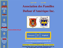 Tablet Screenshot of dufour.royaume.com